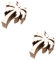 ARTIBETTER 2 Series Decoración Colgante De La Palmera De Tallos Árbol Exterior Rebanada Decoraciones De Fiesta Tropical Recortes De Palma Recorte De Madera 20 Piezas*2