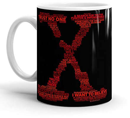 Tasse À Thé En Céramique X-Files Avec Poignée Mug Thé Idée Tasses À Café Pour Lait Fête Maison