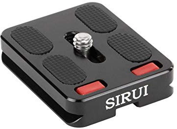 Sirui AM-50T Removable Plate with Sliding stoppers, Arca Swiss Compatible