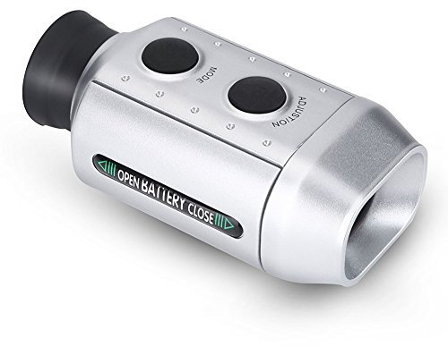 entfernungsmesser,Golf-Entfernungsmesser, 7,8 ° Handentfernungsmesser Genaues Jagd-Teleskop-Entfernungsmessgerät Eingebaute 2 x CR2032 Knopfzelle