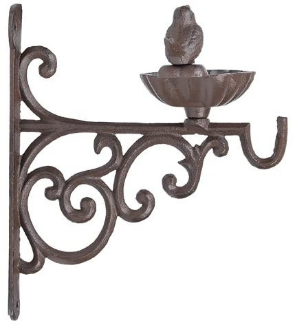 linoows Wandfutterschale, Futterstation mit Ampelhaken, Wandhaken Futterschale