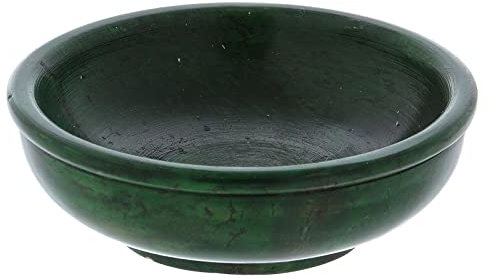 Ciotolina portaincenso Pietra ollare Verde 10 cm