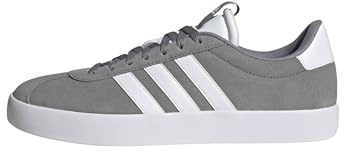 adidas Men's VL COURT 3.0 SHOES, Grey Three / Cloud White / Cloud White, 3 UK