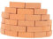KOMBIUDA 30 Stücke Miniatur Decor Ziegel Modell Bausteine ​​Gebogene Ziegel Kinder Kreative Spielzeug