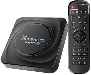 Android TV Box 11.0, 2026 Risoluzione 8K Reale Smart TV Box 8 GB RAM 128 GB ROM RK3566 Supporto CPU quad-core HD 3D Android Box Supporta 1080P 2K 4K, 2.4G/5.8Ghz WiFi BT 4.0 USB 3.0 LAN 1000M