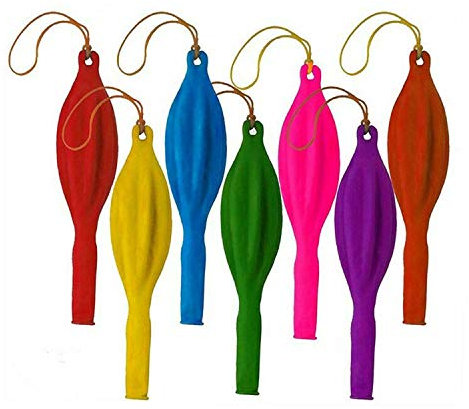 Weddecor Punch Ballons mit Gummiband Große Ballon Dekoration Party Tütenfüller Kindergeburtstag Baby Funktionen Hochzeit Dekor 30,5 cm 50pcs