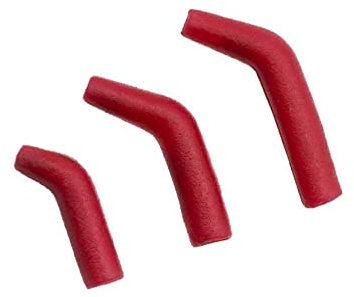 Korda Bloodworm Red Kickers | Medium Size | Boost Hooking Efficiency for Carp Fishing | Easy Hook Attachment | Durable Rubber Kickers for Spinner Rigs and More | Pack of 10