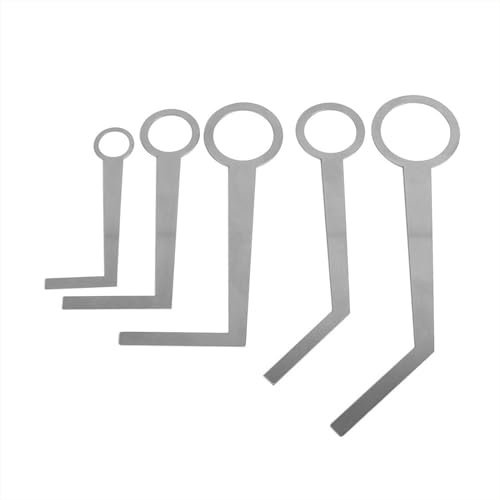 träblåsinstrument 5 st Saxofonnivelleringsringar Pad L-form Nyckelöverdrag Reparationsverktyg for träblås for flöjt klarinett saxofon Enkel att använda
