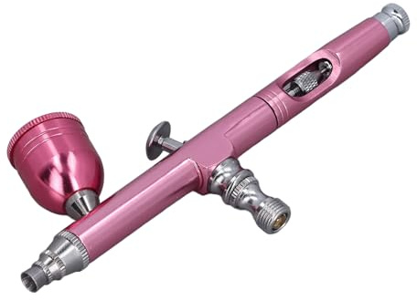 Sahgsa Nail Art - Pistola aerografo, con ugelli rosa, diametro 0,3 mm, per nail art