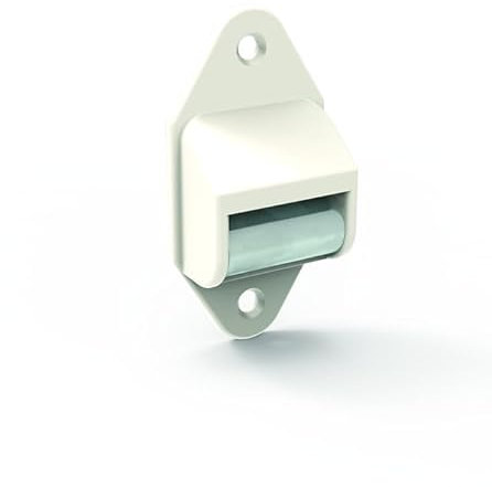 markiso® Rolladen Gurtführung, Gurtleitrolle für Rollladengurt bis 23mm | [Hergestellt in Deutschland]Stahlrolle inkl. Bürstendichtung in Handwerkerqualität | 1 Stück