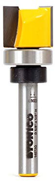 Yonico 14072q 5/8-Inch Flush Trim Template Router Bit 1/4-Inch Shank