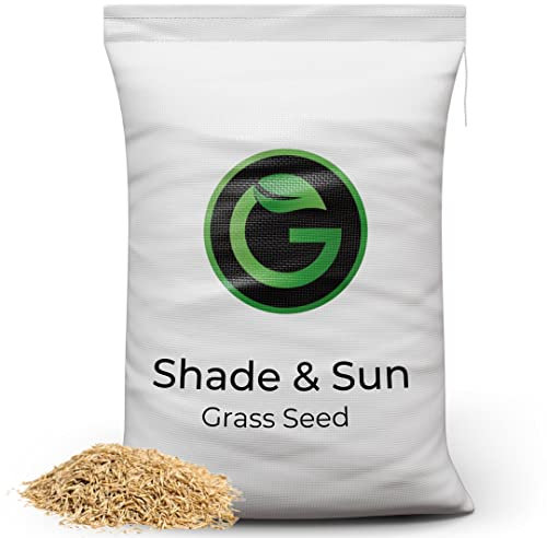 Shade Grass Seed Mix - Grass Seeds for Shaded Areas - Grows in Sun and Shade - 10kg - Garden Lawncare Guy