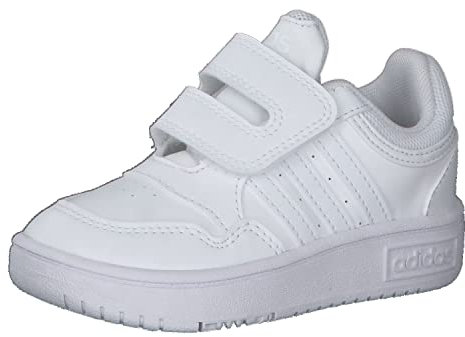 adidas Hoops Shoes, Zapatos, Cloud White/Cloud White/Cloud White, 26.5 EU