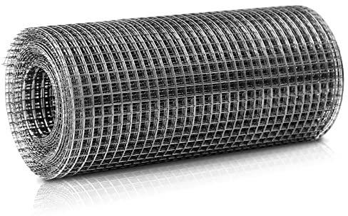 Muzhira Rodent Proofing Wire Mesh - 6m x 200mm 304 Stainless Steel Mesh Blocks Rats, Mice, Mouse, Squirrel & Bird Access Pest Prevention for Filling In Gaps Around The Home & Garden