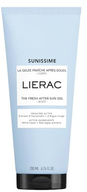LIERAC - Sunissime - Gelée Fraîche Après-Soleil Visage & Corps 200ml - Soin Hydratant, Apaise, Rafraîchit et Prolonge le Hâle - Texture Légère - Non Grasse - Tous Types de Peaux