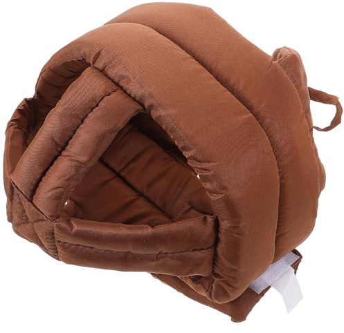 WOONEKY Gorra Protectora Anticaídas para Personas Mayores Gorro de Algodón Espuma Protección Orejeras Casco de Seguridad Ligero para Uso Doméstico y Cuidado de Ancianos