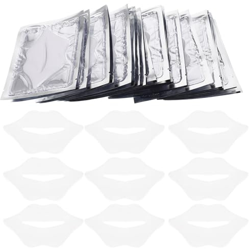 Homoyoyo Mascarillas Labiales Hidratantes Portátiles 25 Piezas para y Humectar Labios Secos Almohadillas de Material Vegetal en Viajes y Cumpleaños