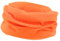 FUN FAN LINE - Packung x3 Halstuch Multifunktionstuch in einer Farbe Ihrer Wahl. Schützende Gesichtsmaske, Halshöschen oder Kopftuch. (Orange)