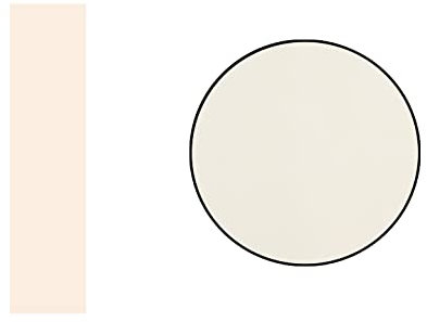 Schiebegardine/Schiebevorhang / 60x245cm / Raumtrenner/Blickdicht (Beige)