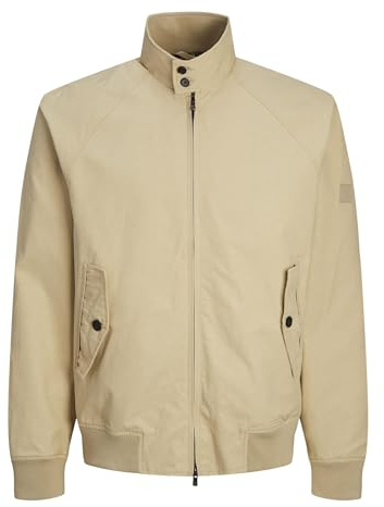 JACK & JONES Chaqueta Jprblurudy Harrington JKT Sn para hombre, Campos De Centeno, XL