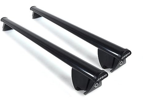 Farad- Barre portatutto New Iron 2 complete di kit compatibile con KIA SPORTAGE (NQ5) 5 porte anno 2022 in poi con corrimano basso (railing integrati)