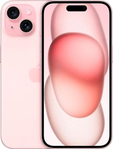 Apple iPhone 15 Plus, 128GB, Pink - Locked to T-Mobile (Renewed)