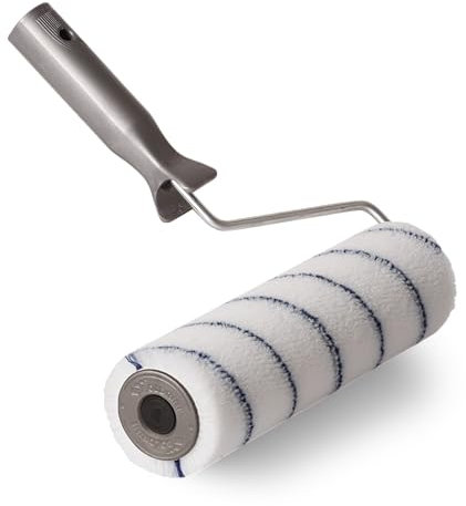 Boldrini Rodillo para pintura profesional con mango de 20 cm – paredes y techos de interior, fabricado en Italia