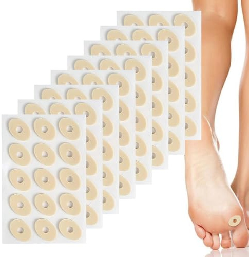 Almohadillas de maíz para dedos de los pies, protectores de maíz 120X, almohadillas adhesivas de espuma , cojines para aliviar la presión del pie, protector de fricción para zapatos, protección