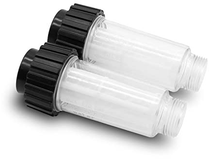 Water Filter Including Filter Insert (5.731-050.0) for All Karcher Pressure washers with 3/4 inch Water Connection Like Karcher K2-K7 Compatible with 4.730-059.0 Pressure Washers -1 Pack (2 Pcs)