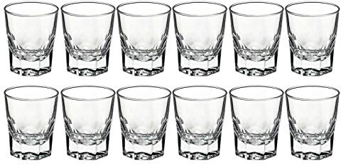 12 Bicchieri da liquore piemontese cl 10