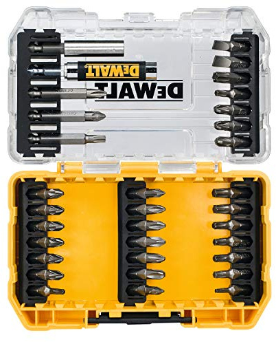 DEWALT DT70709-QZ Coffret TOUGHCASE 33 Pièces - Embouts de vissage - Pour Perceuse-Visseuse