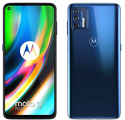 motorola Moto G9 Plus - Smartphone 128GB, 4GB RAM, Dual Sim, Indigo Blue