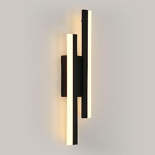 Toolight LED Wall Light Indoor, 16W 1800LM Creative Acrylic Wall Lamp LED, 40CM Long Sconce Lights Warm White 3000K, for Living Room Bedroom Dining Room Staircase Hallway
