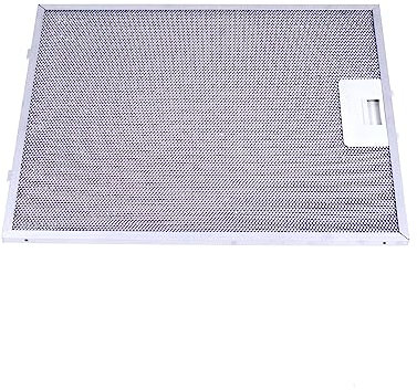 Distri+ - Filtro de metal antigrasa compatible con campana AEG, Electrolux... Alternativa para referencia original 80877665.