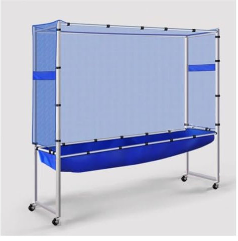 zktoermn Tischtennis Ball Fangnetz, Mobilfunknetze Vom Typ Frame Ping Pong Recycle Catcher für Familien Freizeit Unterhaltung Und Wettbewerbe Ausbildung Hilfsnetze
