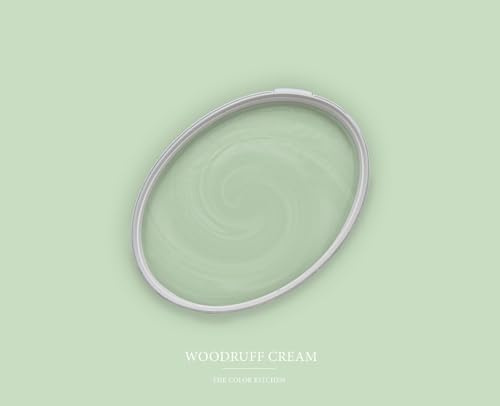 BRICOFLOR Mint Farbe für Wand in 2,5 und 5 l Wandfarbe hellgrün ideal für Kinderzimmer und Schlafzimmer Pastell Dispersionsfarbe