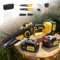 Brushless Mini Chainsaw, 1000W 8000mAh 6 Inch & 8 Inch Mini Chainsaw Cordless, Electric Chain Saw Compatible with Makita Battery, Small Chain Saw to Cut Wood and Trees with Auto Oiler, Gift for Men