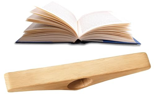 Porte-livre en bois | Assistant littéraire de lecture | Supports de page pour la lecture, pour lecteurs de rat de bibliothèque, étudiants, enseignants, femmes, hommes, enfants