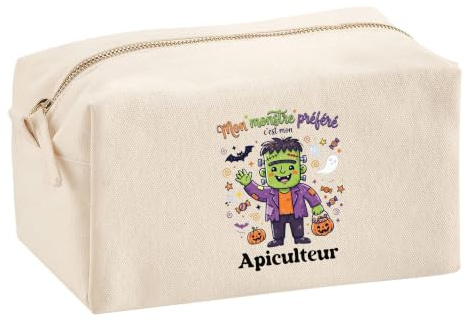 Trousse Multifonction Mon Monstre Préféré C'est Mon Apiculteur - Multi-Purpose Case - Idée Trousse Multifonction Cadeau Anniversaire Fête Original Famille Travail Départ Collègue Retraite Noël.
