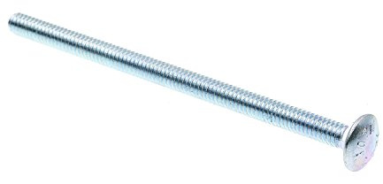 Prime-Line 9062583 Carriage Bolts, 1/4 In.-20 X 4-1/2 In., A307 Grade A Zinc Plated Steel (50 Pack)