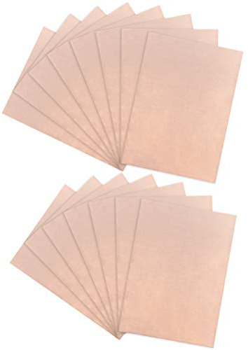 FOROREH 15pcs Einseitig Kupfer Plattiert Laminat PCB Leiterplatte, 7 x 10 cm PCB Kupferblech Schaltung Brett PCB Single Copper Clad Board Kit für DIY-Lötzinn Industrielles Lötmittel Wartung