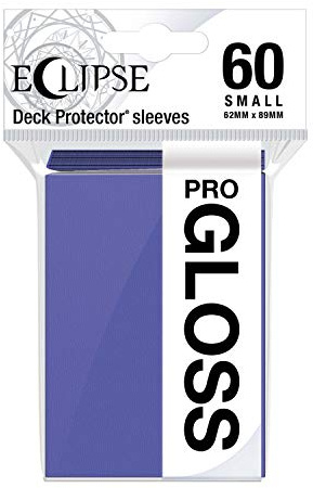Ultra Pro - Eclipse Gloss Small Sleeves 60 Pack - Royal Purple