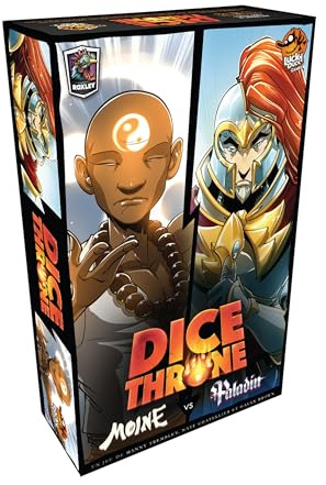 Dice Throne Staffel 1 Mönch vs Paladin