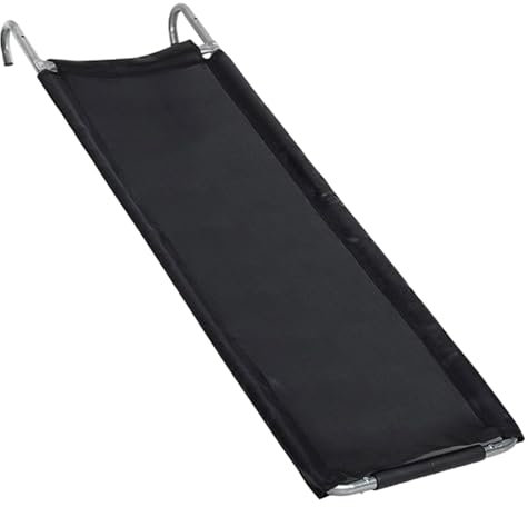 Tedious Tobogán para Accesorios de trampolín, Tobogán para trampolín - Escalera Deslizante de trampolín de Rebote Resistente - Accesorios imprescindibles para trampolín, Escalera Deslizante para