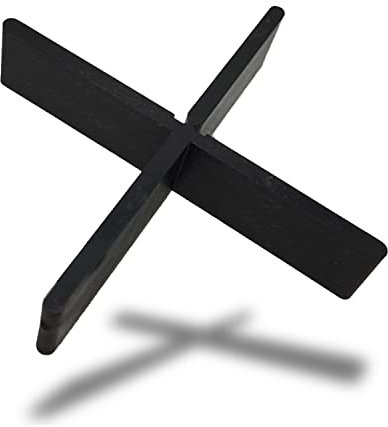 VERLEGEHILFEN Fugenkreuze 2 mm Breite und Höhe 10 mm für Terrassenplatten Fliesen (100 Stück bis 1000 Stück) (1)