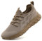 VGPSFN Laufschuhe Herren Sportschuhe Turnschuhe Freizeitschuhe Sneakers Schuhes Tennisschuhe Bequeme Fitness Trainingschuhe Leichtgewichts Walking Schuhe Braun EU 44