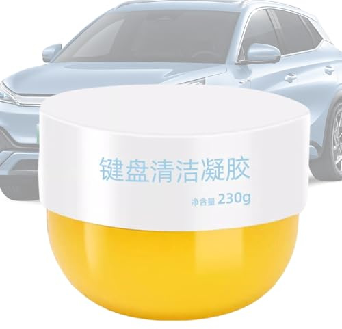 Gel Nettoyant - Outil de Nettoyage Multifonction pour Détail Auto | Nettoyant en Pâte pour Crevasses Automobiles et Intérieur | pour Tableau de Bord, Habitacle, Bouches d'Aération, Caméra et Covoitura