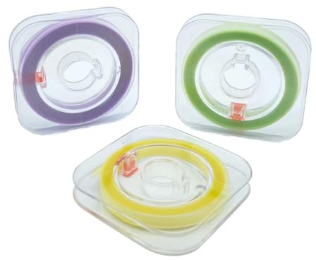 BCHKO Strisce Abrasive Interdentali, 3 Rotoli - Rimuovi Tartaro e Placca, Pulizia Denti. Carta Vetrata per Lucidatura e Levigatura Interdentale, 4mm x 6m.