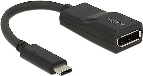 DeLock Adapter USB Type-C Stecker > Displayport Buchse (DP Alt Mode) 4K 60 Hz