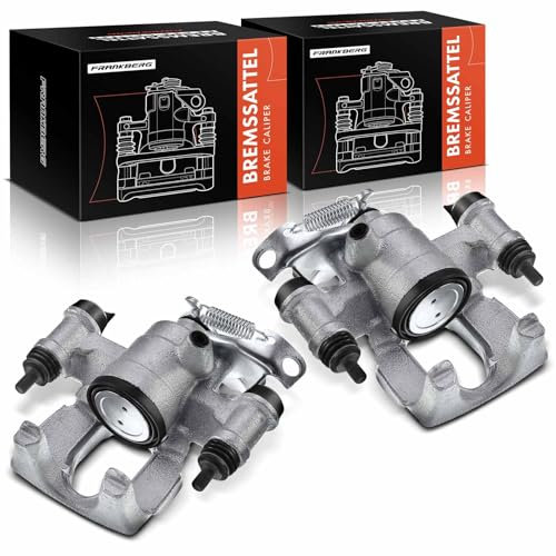 Frankberg 2x Bremssattel Bremszange Hinterachse Links Rechts Kompatibel mit Movano B X62 NV400 X62 X62B Master III FV Master III EV HV UV Master III JV Replace# 93167653